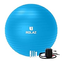 Exercise Ball Yoga Stability Ball Women Pregnancy Birthing Office Chair Ball for Fitness Workout Balance