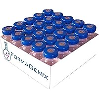 25 Pack, Sterile, 10mL Injection Vials