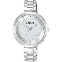 Lorus Woman Womens Analog Quartz Watch with Stainless Steel Bracelet RG257WX9