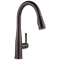 Essa Touch 9113T-RB-DST Oil Rubbed Bronze Deck Mount Kitchen Faucet with Pull Down Sprayer, Touch2O Technology, Venetian Bronze