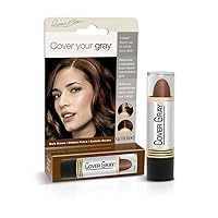 Cover Your Gray for Men Hair Color Touch-Up Stick - Dark Brown (3-Pack)