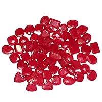 Wholesale 2000Cts Magnificent Natural Mix CABOCHON RED Ruby Gemstone LOT