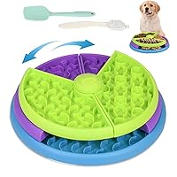 Slow Feeder Dog Bowls, Dog Treat Puzzle Toys for IQ Training & Mental Enrichment, 3 Layers Dog Treat Container, Dog Food Bowl for Small Medium Large Dogs, Interactive Dog Food Puzzle for Dog Gifts