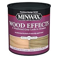 Minwax 402140000 Wood Effects, Weathered Gray, 1 Quart