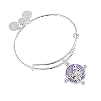 Alex and Ani AA815824SS:Lavender Butterfly EWB, SS