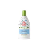 Babyganics Bubble Bath, Non-Allergenic, Gently Cleanses, Fragrance Free, 20 Fl Oz, Packaging May Vary
