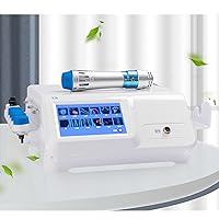 GerRiT ED Shockwave Therapy Device, Shockwave Physiotherapy Instrument with 10 Probes and 5 Massage Heads, Adjustable 5-250mj Energy and 1-16HZ Frequency, 12 Modes and 5 Levels Intensity, for Body