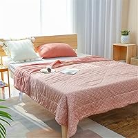 Cotton Summer Quilt Air-Conditioning Quilt Machine Washable Soybean Fibre Summer Cooler Skin-Friendly