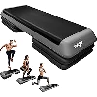 Yes4All Multi-Functional Aerobic Step Platform Adapter/Versatile Stepper Platform With Pilate Bar And Resistance Band