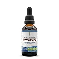 Secrets of the Tribe Yellow Dock Alcohol-Free Liquid Extract, Yellow Dock (Rumex Crispus) Dried Root Tincture Supplement (2 FL OZ)