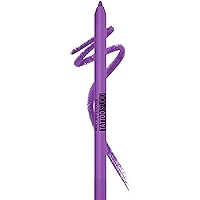 New York Tattoo Studio Long-Lasting Sharpenable Eyeliner Pencil, Glide on Smooth Gel Pigments with 36 Hour Wear, Waterproof, Purple Pop, 0.04 oz