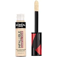 Makeup Infallible Full Wear Waterproof Matte Concealer, Full Coverage, Eggshell, 0.33 fl. oz.