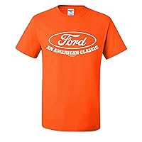 Ford Mustang Vintage Logo an American Classic Ford Mustang Licensed Official Mens T-Shirts