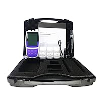 Portable Bromide Ion Meter Br Ion Tester Bromide Concentration Meter for Testing Bromide Ion with Range0.4~81000 ppm Accuracy ±0.5% F.S. USB Communication Interface Data Store 500 Sets