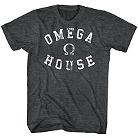 Animal House Movie Omega House Adult T-Shirt Tee