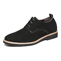 Gaorui Casual Shoes Wing Tip Suede Leather Oxford for Gentleman