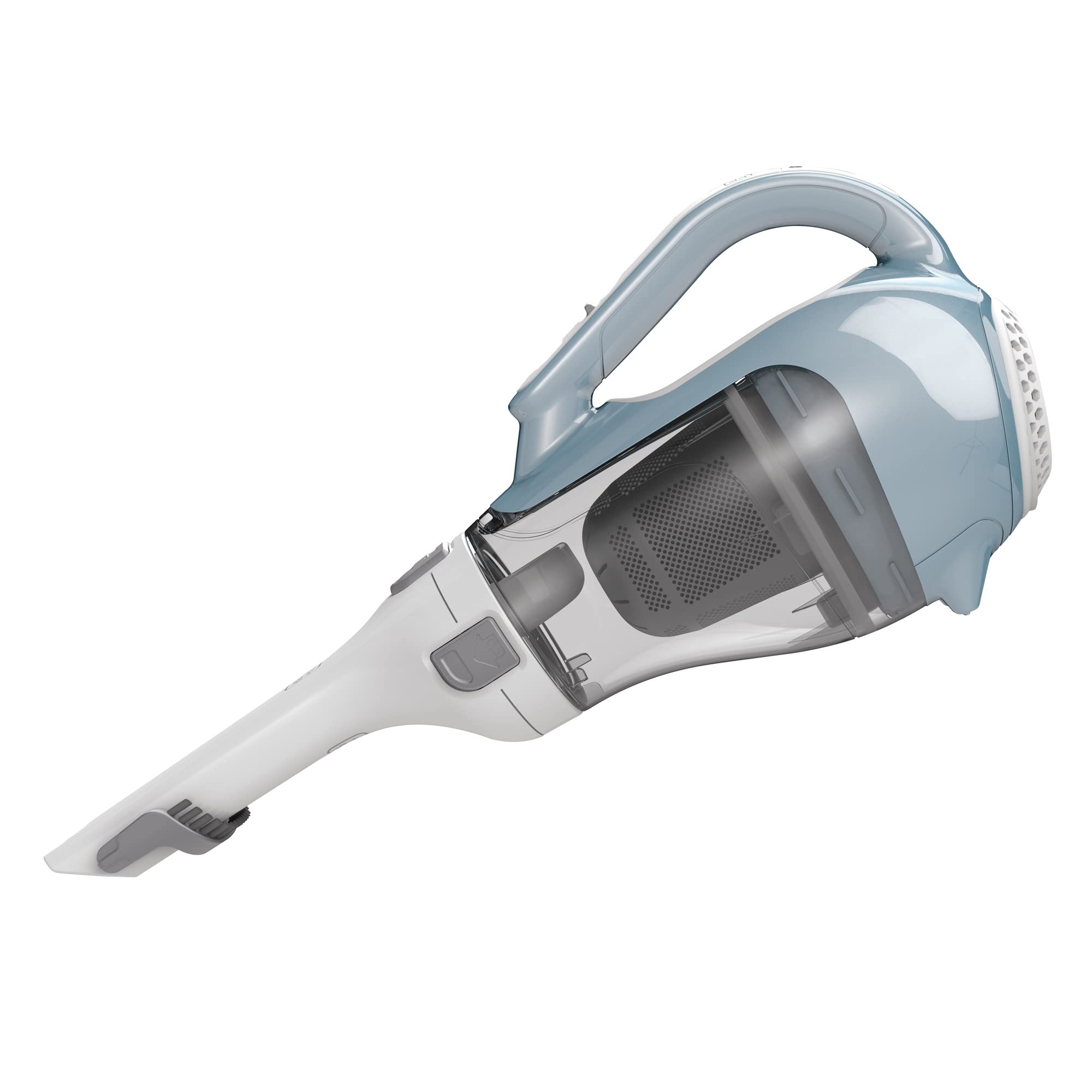 BLACK+DECKER dustbuster AdvancedClean Cordless Handheld Vacuum (CHV1410L), Blue, White, 21oz