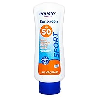 Sport Broad Spectrum Sunscreen Lotion,Broad spectrum SPF 50 sunscreen lotion, SPF 50, 8 fl oz