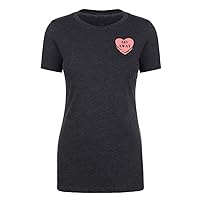 I Hate Valentine's Day Shirts, Woman Crew Neck T-Shirts, Candy Heart T-Shirts - Go Away