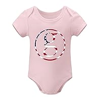 Newborn Infant Short Sleeve One-Piece Bodysuits Baby Bodysuit