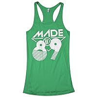 Made in 1989 | 30th Birthday Party Gift Idea Women's Racerback Tank Top