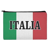 GRAPHICS & MORE Italia Italy Italian Flag Makeup Cosmetic Bag Organizer Pouch