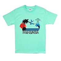 Step Bros It’s Better in The Bahamas Turquoise Green T-Shirt Tee