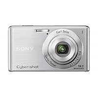 Sony Cyber-Shot DSC-W530 14.1 MP Digital Still Camera with Carl Zeiss Vario-Tessar 4x Wide-Angle Optical Zoom Lens and 2.7-inch LCD (Silver) (OLD MODEL) (Renewed)