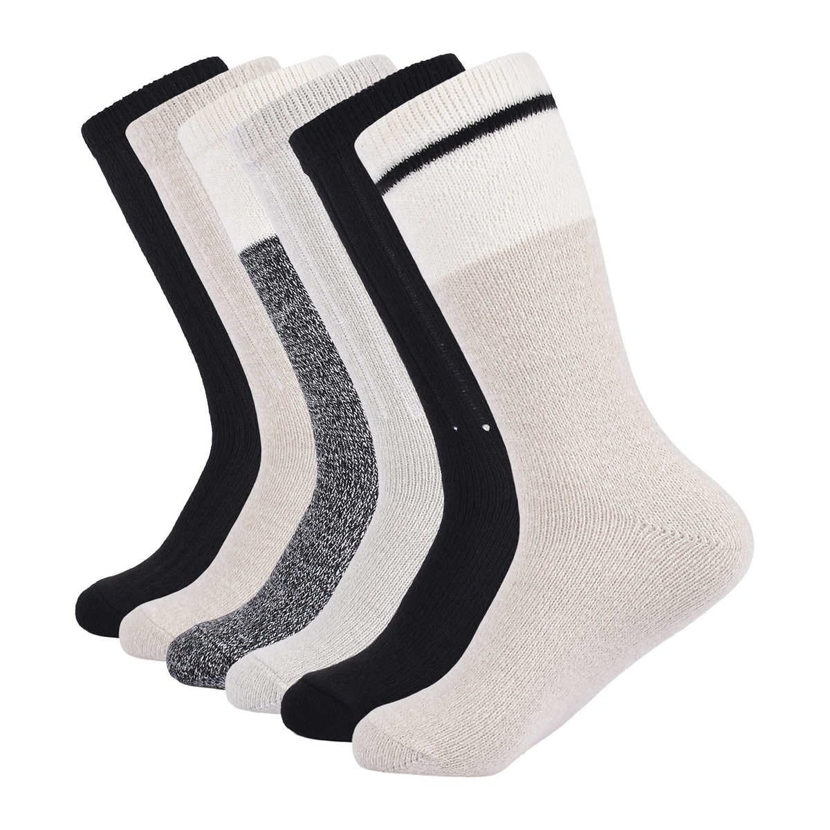 Lucky Brand Women Super Soft Boot Sock, 6-pair