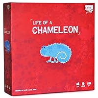 Life of a Chameleon | Mensa Select Strategic Board Game for Adults and Families | Eat Bugs, Avoid Snakes