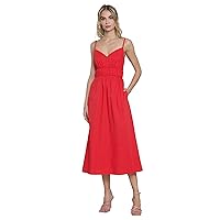 Donna Morgan Sweetheart Neckline Midi Spaghetti Straps | Casual Dresses for Women