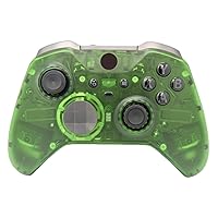 Elite 2 Custom Controller for PC, Windows 10+ Series X/S & One (Clear Green)