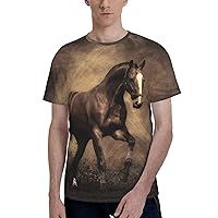 KUAKE 3D Tshirt Men Personalized Dark Horse T-Shirt