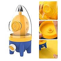 Egg Separator Egg Yolk White Separator Egg Divider Kitchen Gadgets Baking Tool Cooking/Baker Tool Egg Extractor/Egg Scrambler Shaker (Yellow)