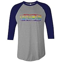 Threadrock Gay Pride Unisex Raglan T-Shirt