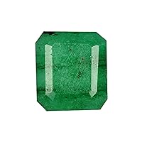 Natural Green Emerald Loose Gemstone 4.50 Carat Multi Purpose Use Egl Certified Green Emerald B-7770