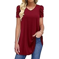 StunShow Womenss Tunic Top Loose Fit Plus Size Blouse for Leggings(S-3XL)