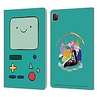 Head Case Designs Officially Licensed Adventure Time BMO Graphics Leather Book Wallet Case Cover Compatible with Apple iPad Pro 11 2020/2021 / 2022
