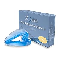 ZQuiet, Anti-Snoring Mouthpiece, Firm Size #1, Strong & Durable Mouthguard, Ideal for Those Prone to Teeth Grinding & Clenching, Made in USA, Size 1