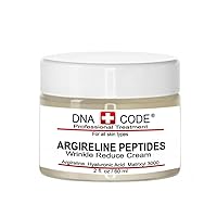 DNA Code®-No Needle Alternative-Pure Argireline Peptides Winkle Reduce Cream-Hyaluronic Acid+ Matrixyl 3000