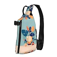 Polyester Fiber Waterproof Waist Bag -Backpack 4 Pocket Compartments Ideal for Outdoor Activities Blue Orange Turtleback Bamboo