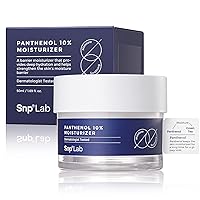 SNP Panthenol 10% Face Cream Moisturizer 50ml Lab Strengthens Moisture Skin Reproduction Anti-Aging Vegan Cruelty Free Paraben Free Clean Beauty