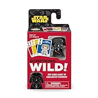 Funko Something Wild! Star Wars with Darth Vader Pocket Pop! Card Game for 2-4 Players Ages 6 and Up