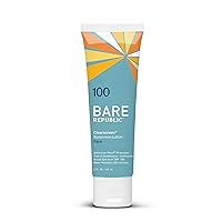 Clearscreen Sunscreen SPF 100 Sunblock Face Lotion, Water Resistant with an Invisible Finish, 2 Fl Oz