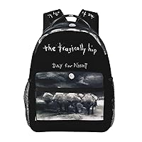 The Music Tragically Come Hip Backpack Fashion Travel Daypack Lightweight Bags Adjustable Shoulder Straps Bookbag