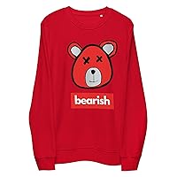 Bearish Bear Sweatshirt Red S