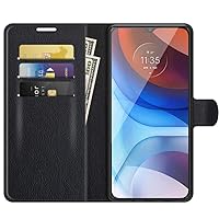 Sony Xperia 10 V Case, Premium PU Leather Magnetic Shockproof Book Stand Folio Flip Wallet Case Cover with Card Holder for Sony Xperia 10 V 5G Phone Case (Black)
