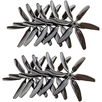 [Drone Accessories] Drone Accessories 10pcs 504060 5x4x6 6-Blade Single Color CW CCW 5 inch Propellers Blade for FPV Quadcopter Racing RC Drones Frame Kit (5 Pair) Replaceable [Replacement]