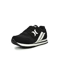 Hurley Kids Hook & Loop Closure Sneakers - Unisex Child Running & Walking Shoes - Fashion Sneakers for Toddlers, Little Kids & Big Kids - Lightweight & Breathable for All Day Comfort