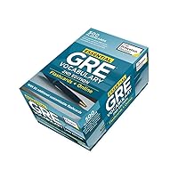 The Princeton Review Essential GRE Vocabulary: 500 Essential Vocabulary Words to Help Boost Your GRE Score (Graduate School Test Preparation) The Princeton Review Essential GRE Vocabulary: 500 Essential Vocabulary Words to Help Boost Your GRE Score (Graduate School Test Preparation) Cards